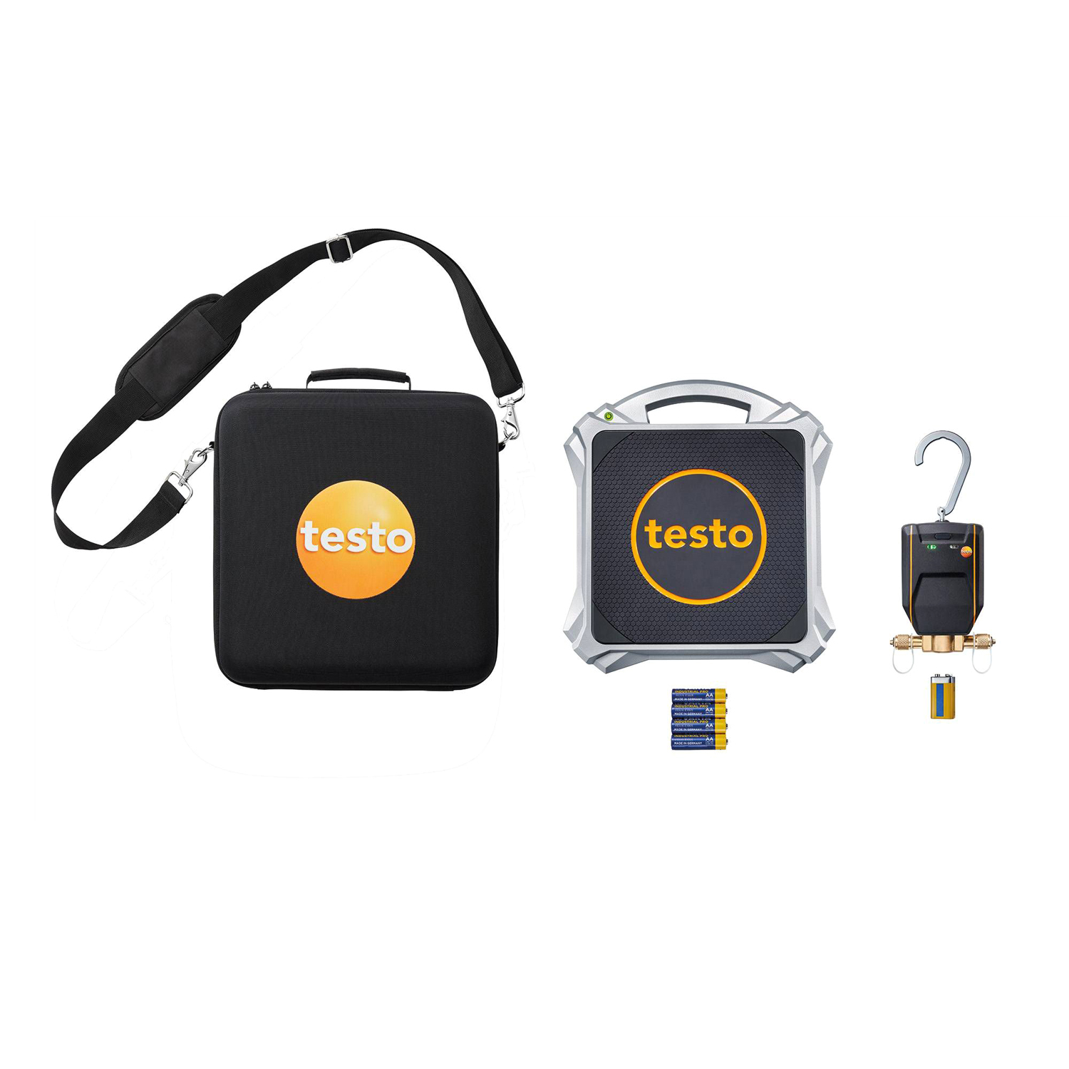 Testo 560i Set - Digitale Kältemittelwaage und intelligentes Ventil mit Bluetooth® - 0564 2560