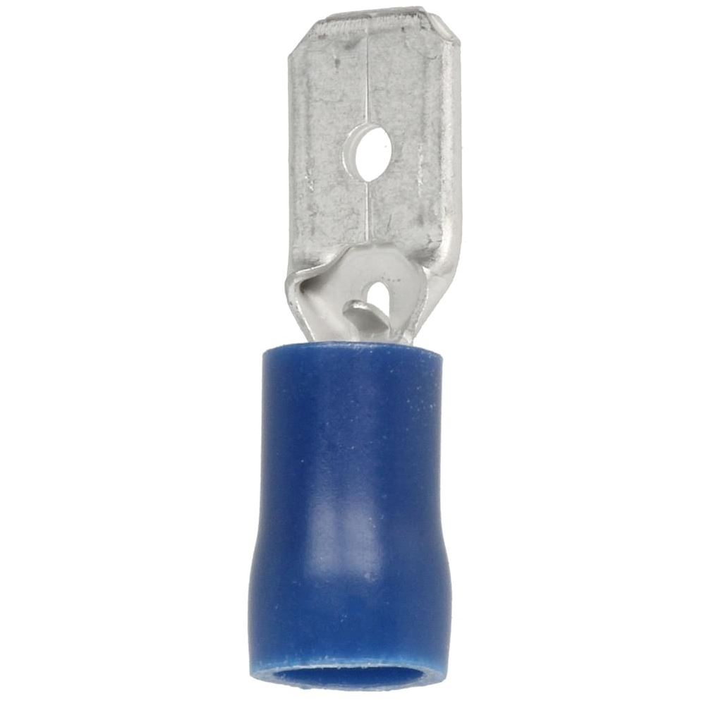 Flachstecker halbisoliert für Leitungsquerschnitt 1,5 - 2,5 mm² (1 Stück)