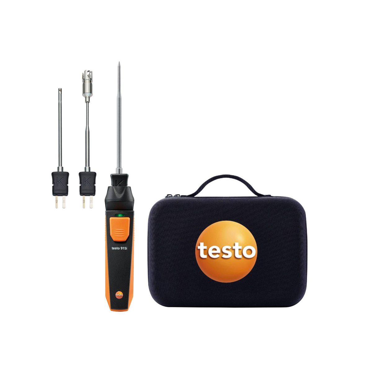 Testo 915 i - Temperatur-Set mit Temperaturfühlern - 0563 5915